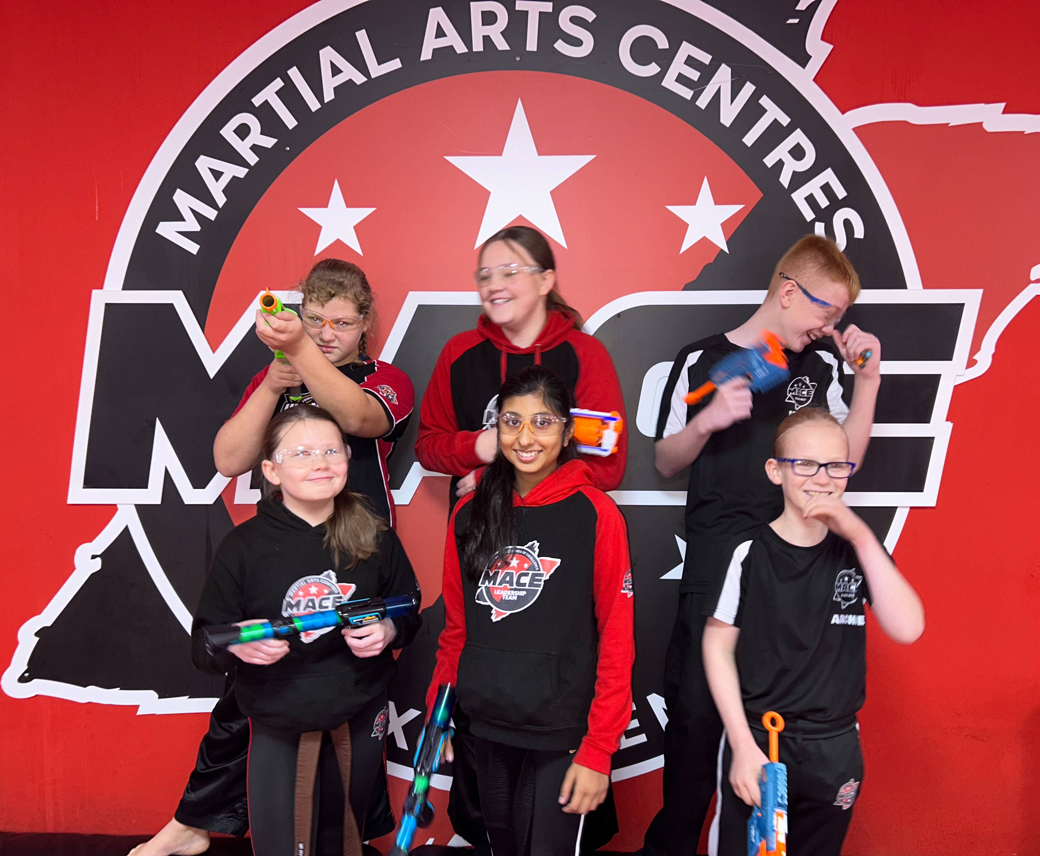 MACE young students and families in the training community
